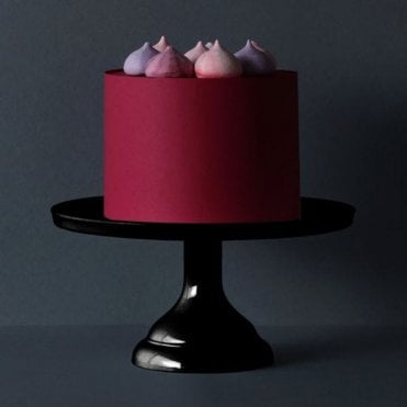 Small Cake Stand - Black