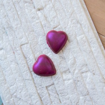 Small Smooth Heart Elegance Chocolate Mould - 12 Cavity - Simple Chocolate Mould