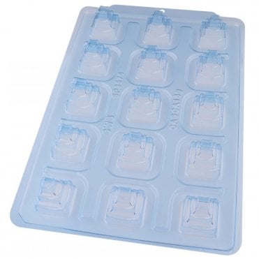 Small Square Cake Delight Mould - 15 Cavity - Special Chocolate Mould