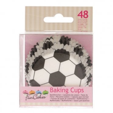 Soccer Baking Cups - Pack Of 48
