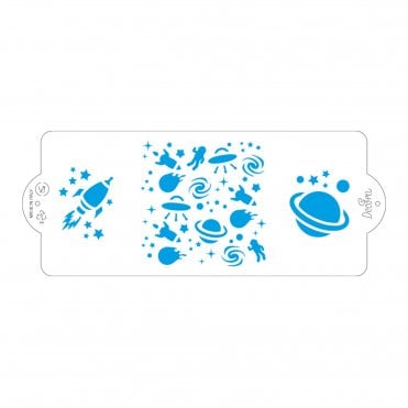 Space Stencil 10 X 25 cm
