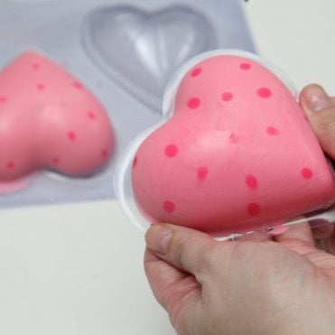 Special Heart Symphony Chocolate Mold - 200g - 4 Cavity - Special Chocolate Mould