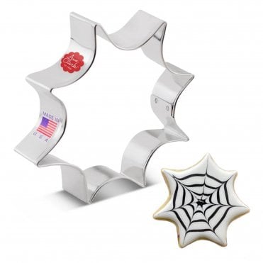 Spider Web Cookie Cutter – Creepy and Sweet