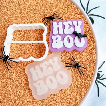 Spook & Spell: 'Hey Boo' + Cookie Cutter