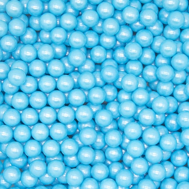 Blue Sky Pearls Edible Sprinkles – 10mm - 80g