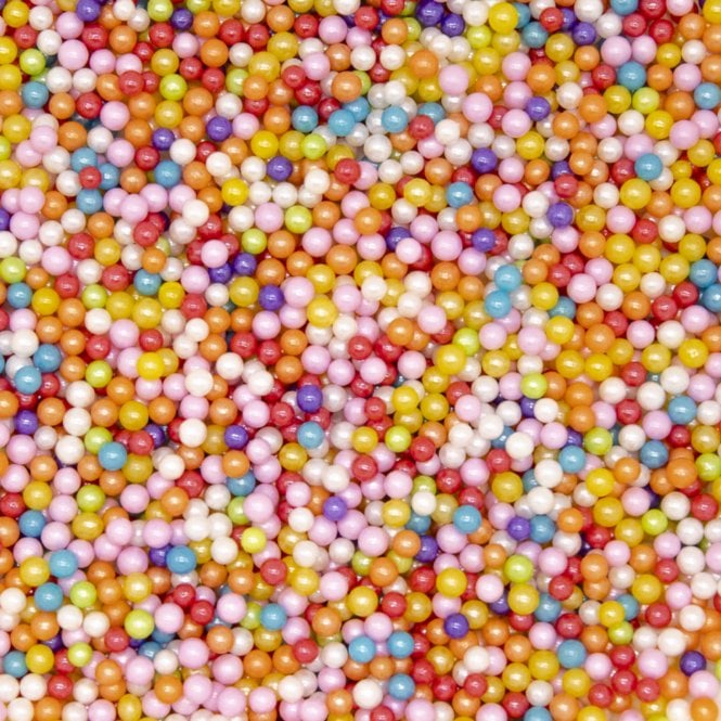 Fiesta Fusion Edible Pareils Sprinkles – 4mm - 80g
