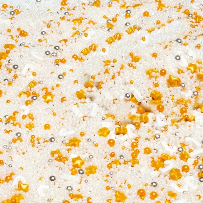Golden Frost Glitz Sprinkles - 80g