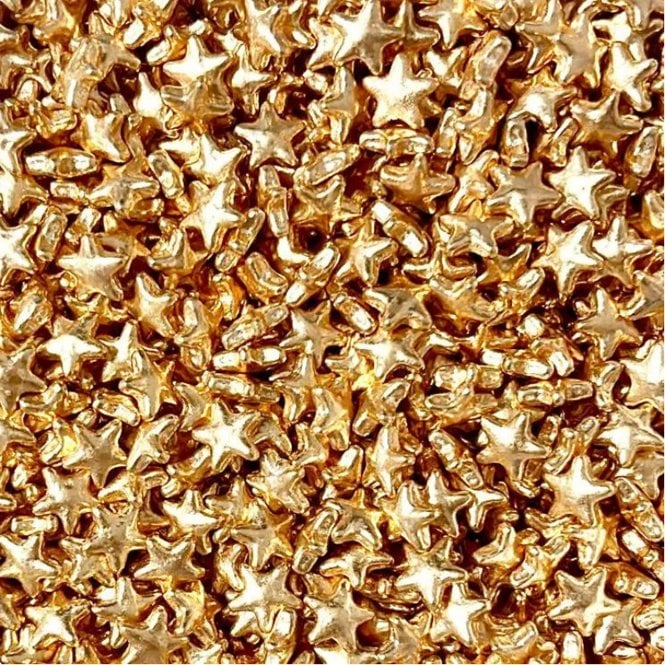 Golden Stardust Sprinkles - 80g