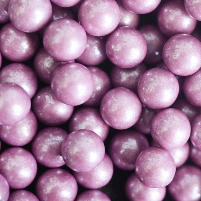 Majestic Mauve Edible Pearls Sprinkles – 14mm - 80g