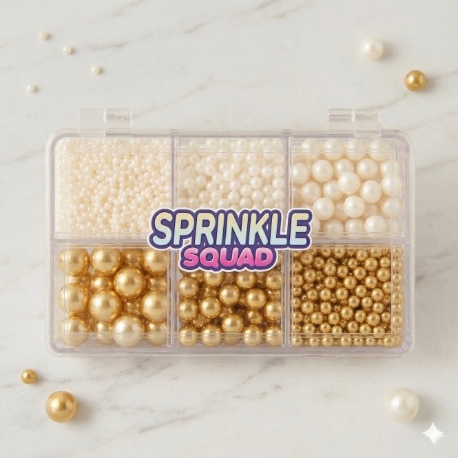 Mother of Gold Set - Gold & Pearl Sprinkles