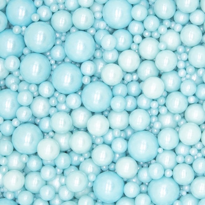 Powder Puff Pearls Sprinkles – Mixed Sizes - 80g