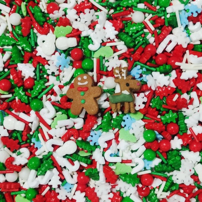 Santa's Holiday Sprinkle Blend - 80g