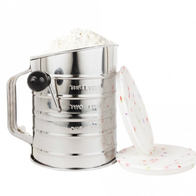 Bake Group Flour Sifter with Silicone Lids