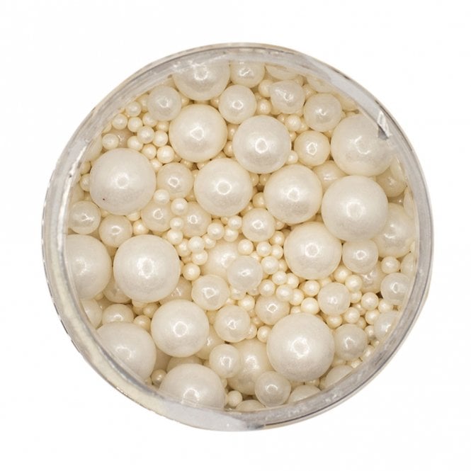 Bake Group Pearl White Bubble Bubble (75g) Sprinkles