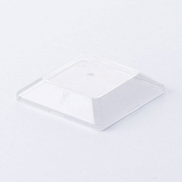 SQUARE - Large Dessert Cup Lid - Box of 100