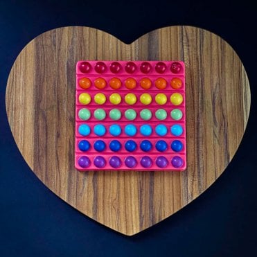 Square Pop It Delight Mould - Special Chocolate Mould