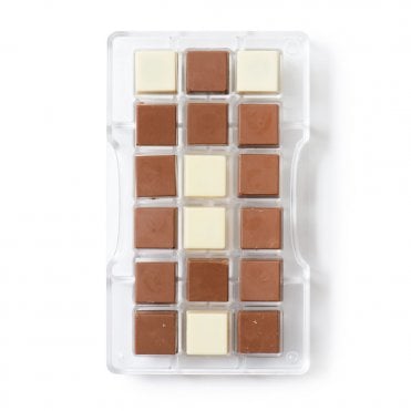 Square Shapes - Polycarbonate Chocolate Mould