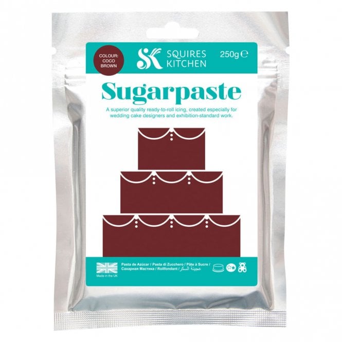 Squires Kitchen Coco Brown Sugarpaste