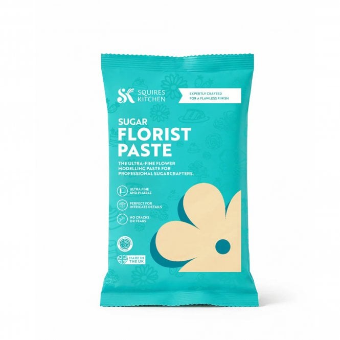 Squires Kitchen Cream Sugar Florist Paste - 250g