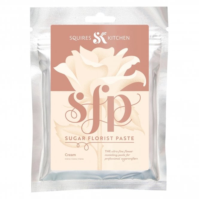 Squires Kitchen Cream - Sugar Florist Paste SFP 200g
