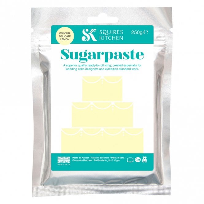 Squires Kitchen Delicate Lemon Sugarpaste 250g