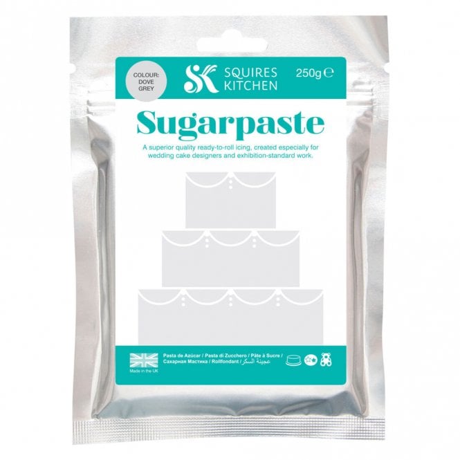Squires Kitchen Dove Grey Sugarpaste 250g
