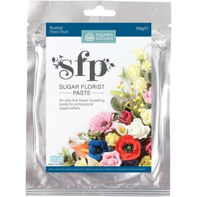 Squires Kitchen Navy Blue - Sugar Florist Paste SFP 100g