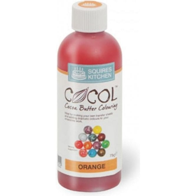 Squires Kitchen Orange - SK Professional COCOL Cocoa Butter Colouring 75g