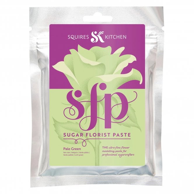 Squires Kitchen Pale Green - Professional Sugar Florist Paste 200g