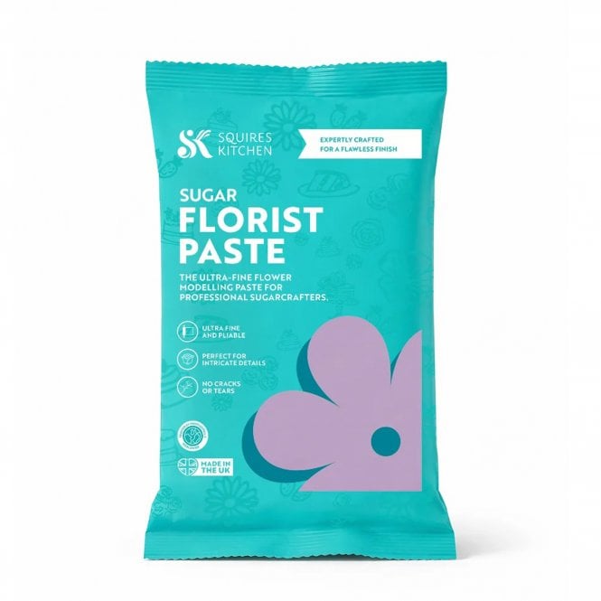 Squires Kitchen Soft Lilac Sugar Florist Paste - 250g