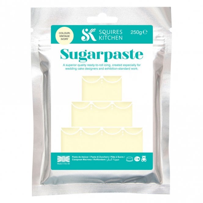 Squires Kitchen Vintage Ivory Sugarpaste 250g