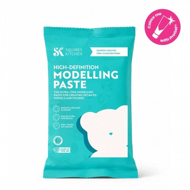 Squires Kitchen White High-Definition Modelling Paste - 250g