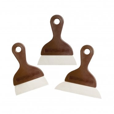 Stainless Steel Chocolate Griddle Tempering Scraper
