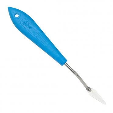 Stainless Steel Diamond Shaped Spatula With Soft Grip