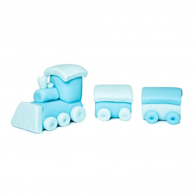 Sugar Art Whimsical Train - Sugar Cake Topper (15.5cm)