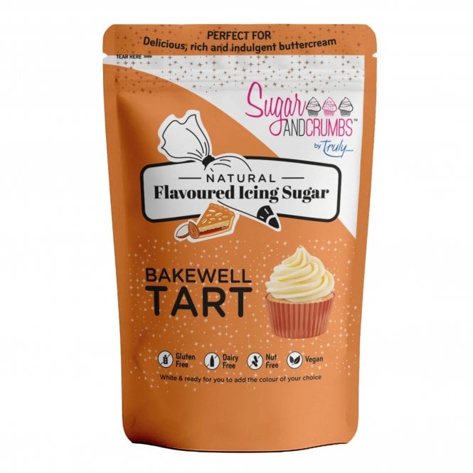 Sugar & Crumbs Cherry Bakewell - Natural Icing Sugar 500g