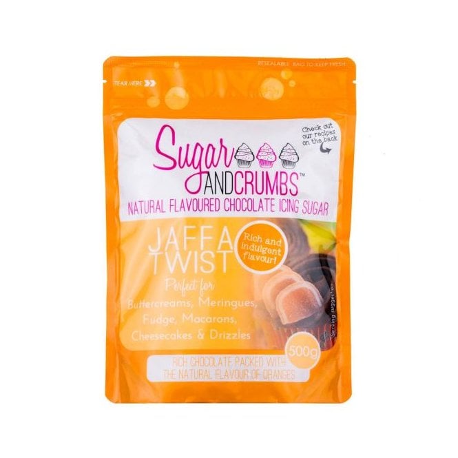Sugar & Crumbs Natural Jaffa Twist Icing Sugar 500g