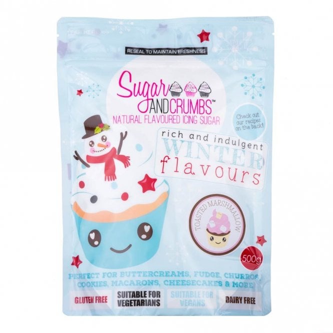Sugar & Crumbs Toasted Marshmallow - Natural Icing Sugar -500g