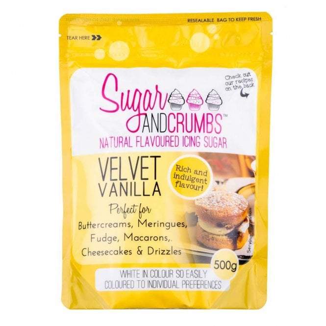 Sugar & Crumbs Velvet Vanilla - Icing Sugar -500g