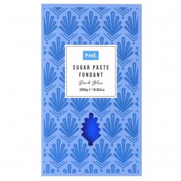 Sugar Paste Fondant - Dark Blue 250g