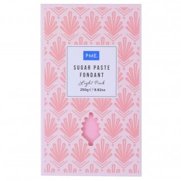 Sugar Paste Fondant - Light Pink 250g