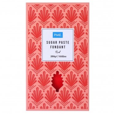 Sugar Paste Fondant - Red 250g