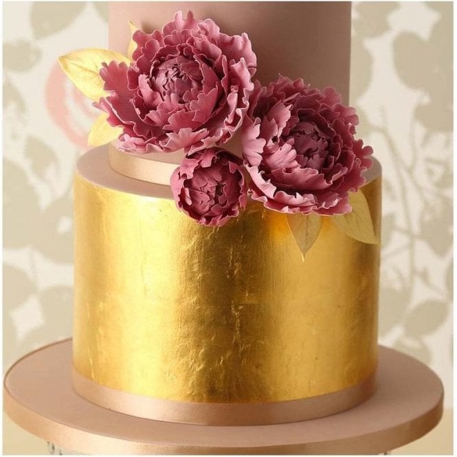 Sugarflair Colours 100% Edible 24 Carat Gold Leaf Transfer