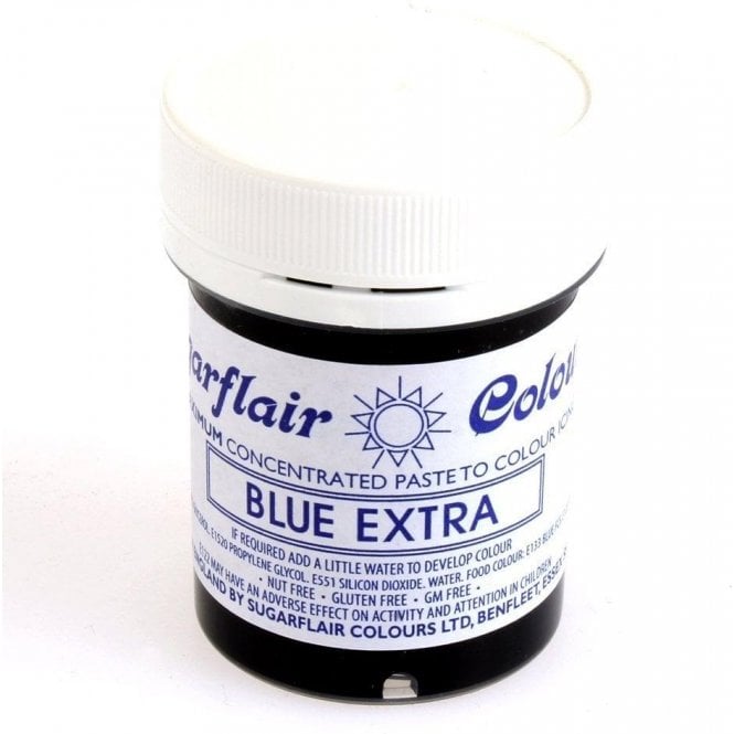 Sugarflair Colours Blue - Extra Concentrated Paste Gel Food / Icing Colourings