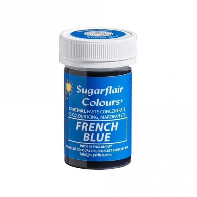 Sugarflair Colours French Blue - Spectral Paste Gel Food/Icing Colouring 25g