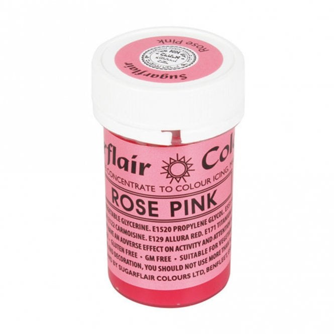 Sugarflair Colours Rose Pink - Spectral Paste Gel Food/Icing Colouring