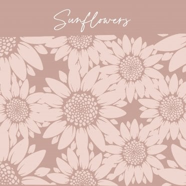 Sunflowers Embossing Parchment Sheets - Pack of 6