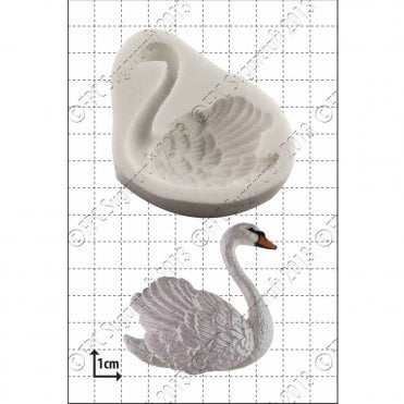 'Swan (right)' Silicone Mould