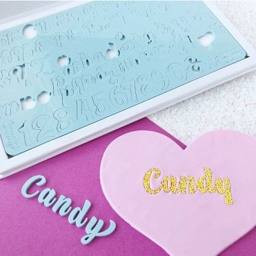 Sweet Stamp - Candy Set - Uppercase , Lowercase , Numbers & Symbols