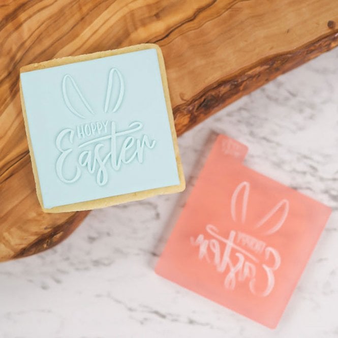Sweet Stamps Amy Jane Collection Texture Tile - Hoppy Easter